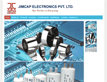 Tablet Screenshot of jimcapelectronics.com